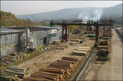 Лесодобывающий завод в Восточной Сибири